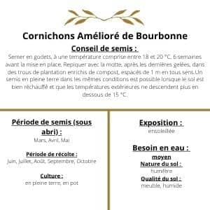 Cornichons Amélioré de Bourbonne